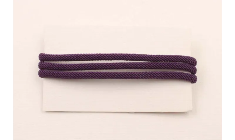 Cordón retorcido 4mm Color cardenal / Hilos y Cordones, Algodón / Símil