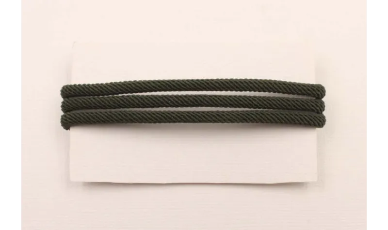 Cordón retorcido 4mm Verde Ingles / Hilos y Cordones, Algodón / Símil