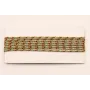 Micro Driza 0,9mm color Rosa, Azul y Oro / Hilos y Cordones, Algodón / Símil
