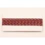 Micro Driza 0,9mm color Rojo vivo y Oro / Hilos y Cordones, Algodón / Símil