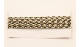 Micro Driza 0,9mm color Marrón - Rosa y Oro / Hilos y Cordones, Algodón / Símil