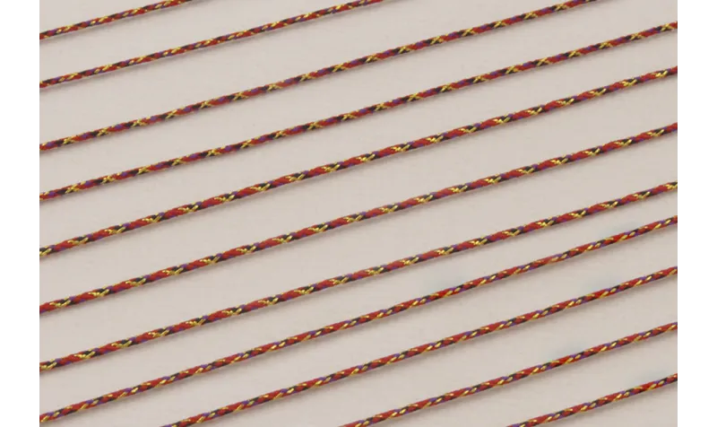Micro Driza 0,9mm color Granate y Oro