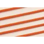Cordón retorcido trenzado 4mm Color Naranja / Hilos y Cordones, Algodón / Símil