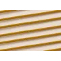 Cordón retorcido trenzado 3mm Mostaza / Hilos y Cordones, Algodón / Símil
