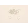 GANCHO SENCILLO PLATA / Base Pendientes 