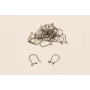 GANCHO SENCILLO Oro Viejo / Base Pendientes 